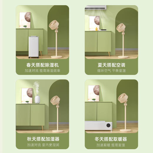 驱蚊香薰立式循环落地扇F6-XF602 商品图6
