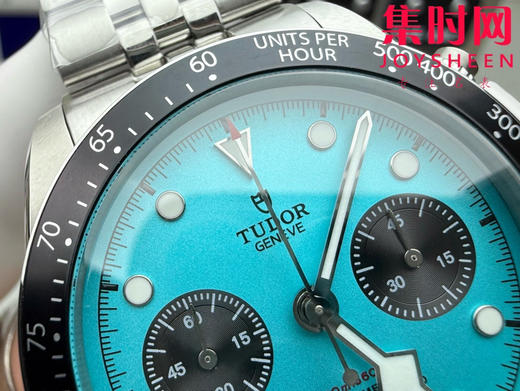 帝驼-TUDOR 帝舵 碧湾计时系列 蒂芙尼蓝盘 男士腕表 商品图3
