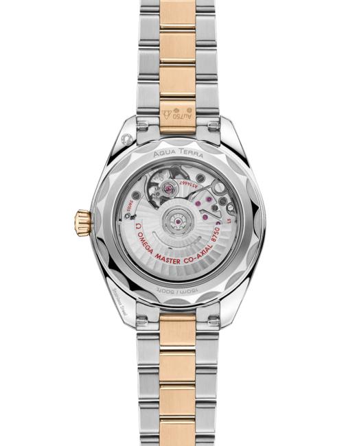 欧米茄海马系列Aqua Terra 30毫米女士腕表 精钢-Moonshine 18K金表壳搭配银色表盘 商品图1