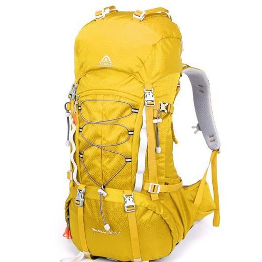 【新品】艾王尼龙防泼水全新升级50L户外运动徒步登山旅行露营双肩背包 商品图1