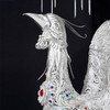 子佩集S999银手工银花丝【凤鸣朝阳宫灯银花丝摆件】大师工坊原创设计（一对）2506 商品缩略图14