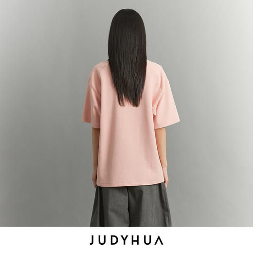 JUDYHUA 沉睡系列极简圆领T恤 商品图2