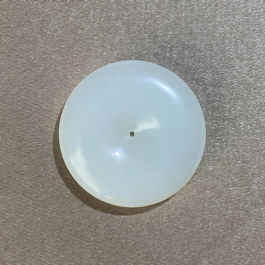 和田玉（白玉）挂件--俄料平安扣35/40mm 商品图0