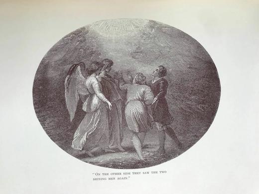 约19世纪后期 班扬《天路历程》 24幅插图 漆布精装16开 商品图7