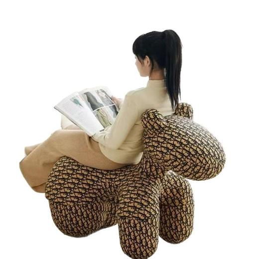 【萌趣小马椅🏠孩子的快乐坐骑】乔迁礼物佳选🎁懒人沙发+卡通摆件✨创意网红动物座椅 懒人沙发久坐不塌陷，颜值与舒适并存💖 商品图4