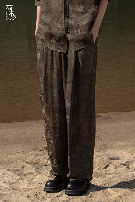 荷木HEMU丨[MEN]羽裳·锥形裤 商品图1