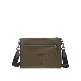 COACH 专柜款男士皮质单肩斜挎包