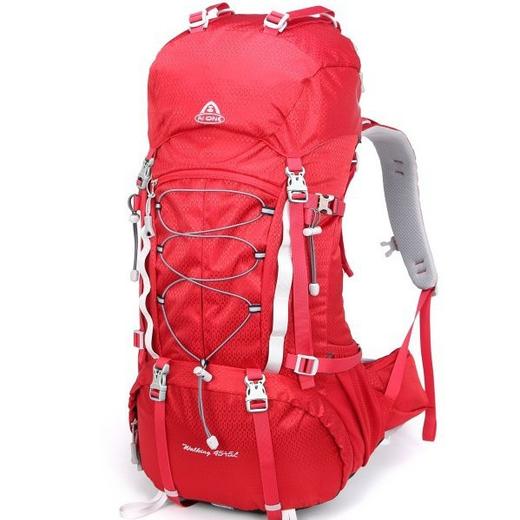 【新品】艾王尼龙防泼水全新升级50L户外运动徒步登山旅行露营双肩背包 商品图3