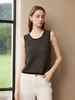 【针织条纹背心】25年夏季新品女士薄款针织条纹无袖内搭薄马甲 商品缩略图0