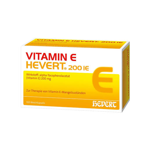 德国Hevert菲德维生素E膳食补充胶囊【德国直邮 下单请提供身份证正反面照片】 商品图0