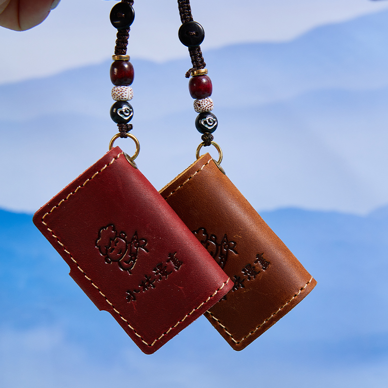 小林漫画 疯马皮 mini记事本 挂件  便签本 挂钥匙、扣包包