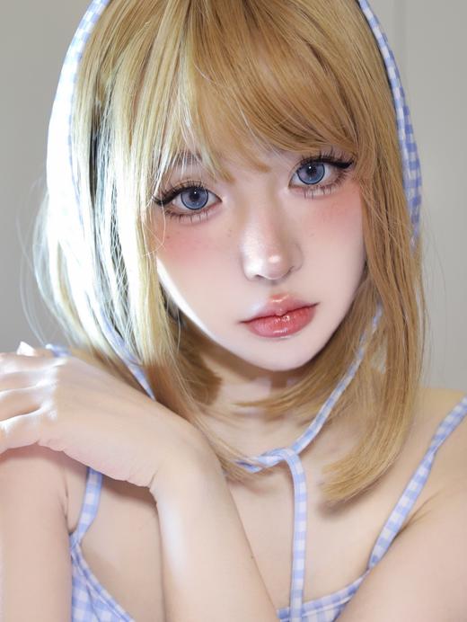 『日抛大直径』Ocean girl-洋娃娃蓝/洋娃娃灰/洋娃娃绿-14.4mm【日抛 0-800度 无525/575】 商品图8