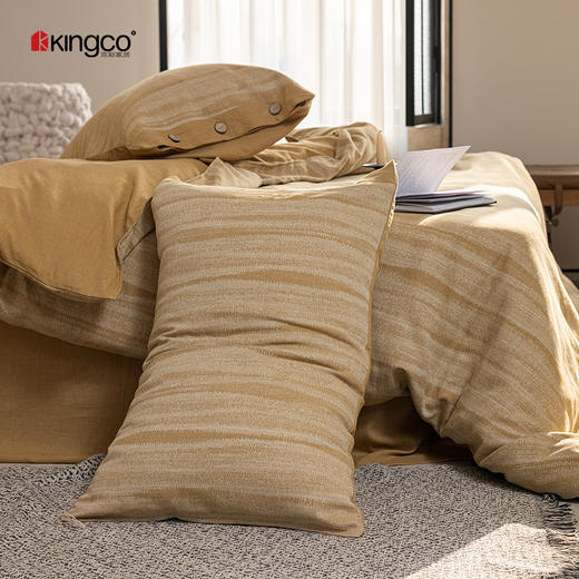 纱布四件套---洛可可黄 商品图1