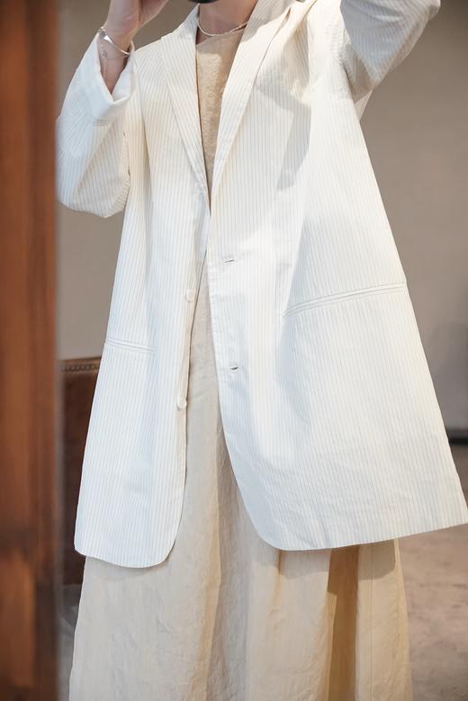 apuntob条纹中长款外套 商品图9