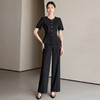 IWY/黑色西装套装女高级感夏季短袖上班通勤工作服面试职业正装25CP745 商品缩略图2
