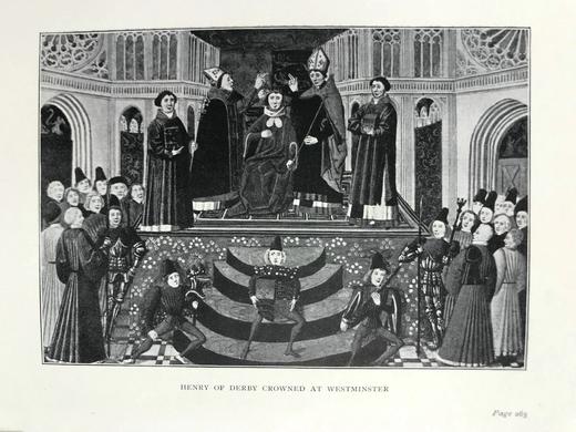 1900年 傅华萨在英国 24幅插图 漆布精装大32开 商品图2