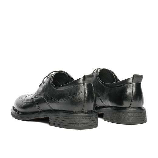 【云粉节】BF楼 森达正装皮鞋2025秋季新款英伦布洛克商务皮鞋1XR01吊牌价1099活动价539 商品图2