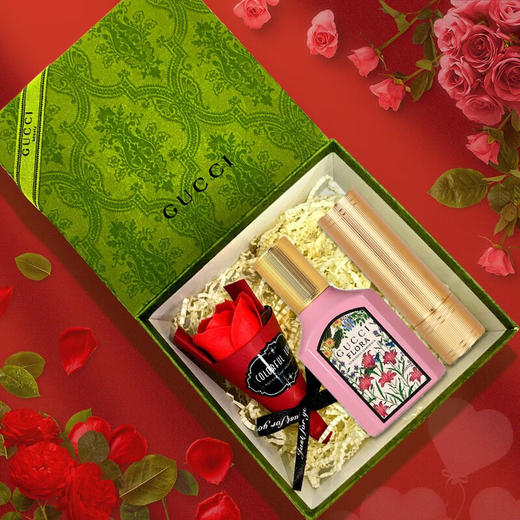 【海豚美购】Gucci 古驰 绮梦栀子花香水套盒（浓香100ml+10ml） 商品图6