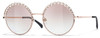 CHANEL 粉色女士圆形太阳镜 商品缩略图0