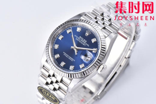 C厂劳力士日志型36mm 蓝盘钻面 3235机 五珠链 904L钢 男士腕表 小手腕福音 商品图1