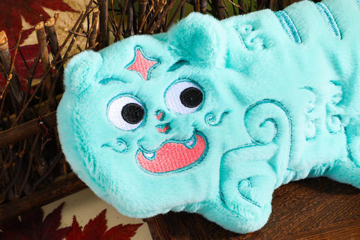 虎踞江南毛绒笔袋 商品图2