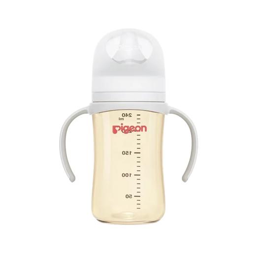 贝亲宽口径PPSU双把手奶瓶240mL(M) 商品图0