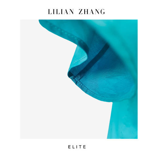 E“定制”——复古风———浪漫风情——绿松石法式圆领A摆连衣裙 2501039 商品图1