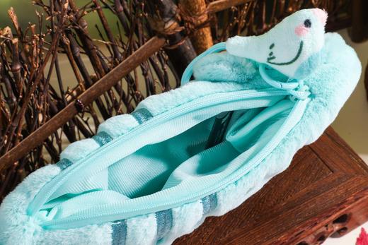 虎踞江南毛绒笔袋 商品图4