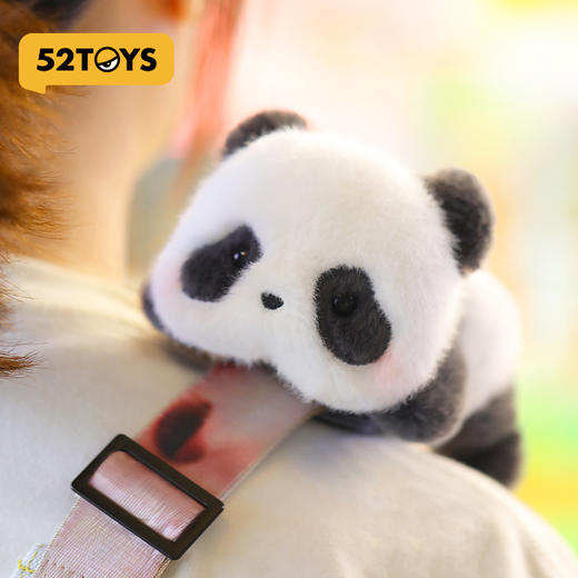 52 TOY 	PANDA ROLL胖哒幼趴趴毛绒肩宠TMSC028523 商品图0