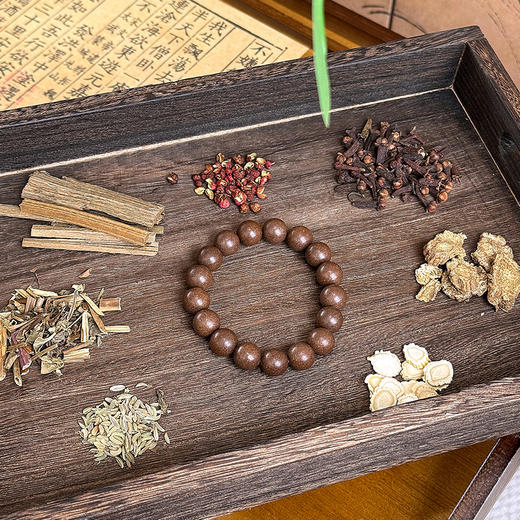 古法养生【贺福安- 新 中式手串-素串】 情绪稳定 男女款手串 非遗工艺 商品图8