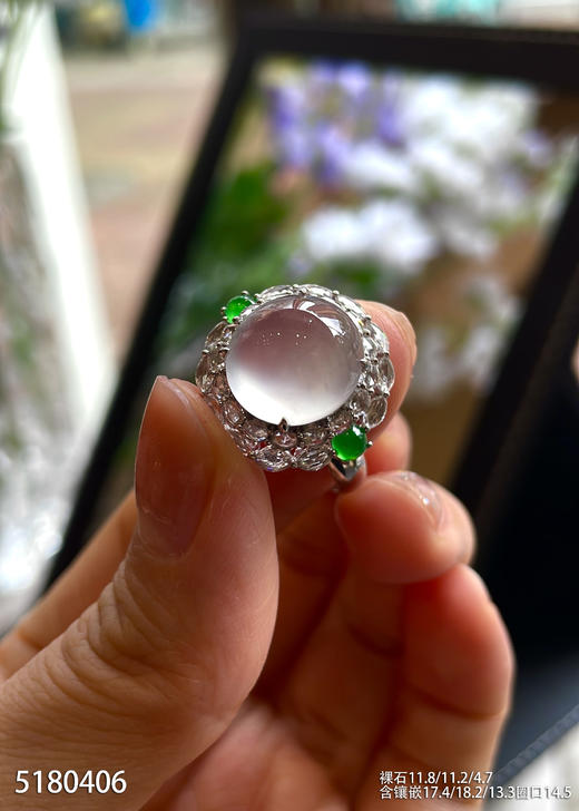 5180406，蛋面戒指。具体价格微信咨询 商品图2