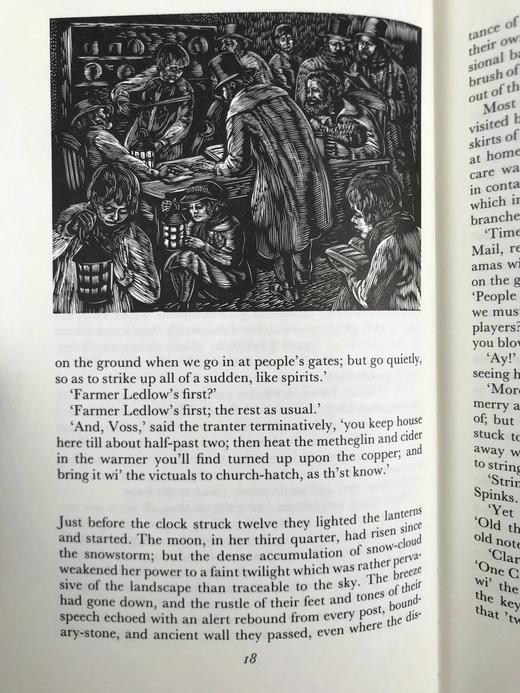 托马斯·哈代作品集（全6卷）（1991） 百余幅木版画插图 精装18开带书匣 商品图6