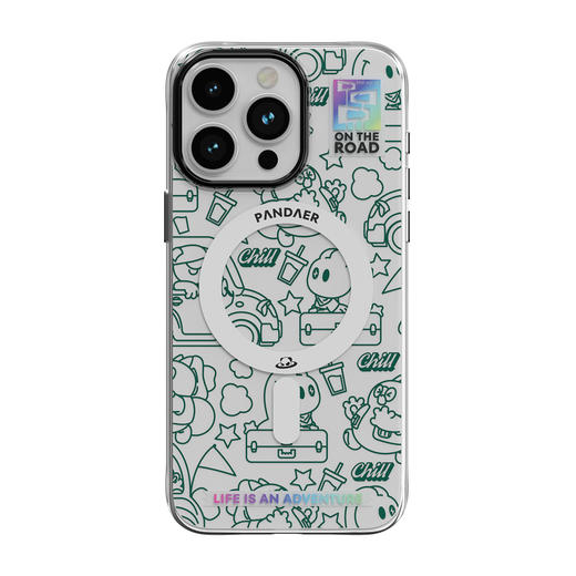 【加码好运】iPhone 15 Pro Max 电子绿洲 妙磁抗菌壳 商品图3