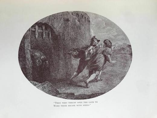 约19世纪后期 班扬《天路历程》 24幅插图 漆布精装16开 商品图9