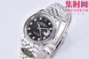 C厂劳力士日志型36mm 黑盘钻面 3235机 五珠链 904L钢 男士腕表 小手腕福音 商品缩略图1