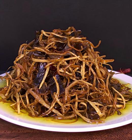 云南甄伊味 油淋鸡枞干巴 商品图2