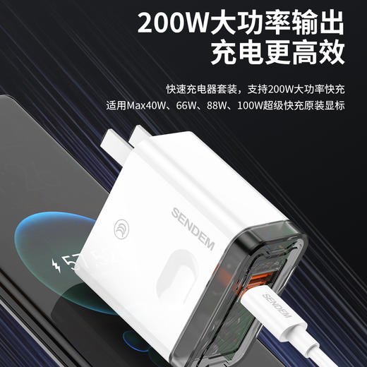 B40（套装）国标3c认证Ac双口多协议快充 商品图1