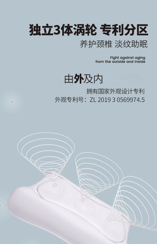 AB-水光枕泰国天然记忆棉护颈椎枕枕头3D涡轮小提拉美肤枕【CP】 商品图1