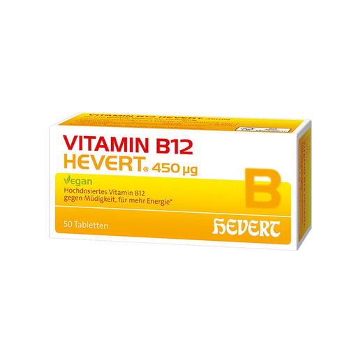 德国Hevert菲德维生素B12【德国直邮 下单请提供身份证正反面照片】 商品图1