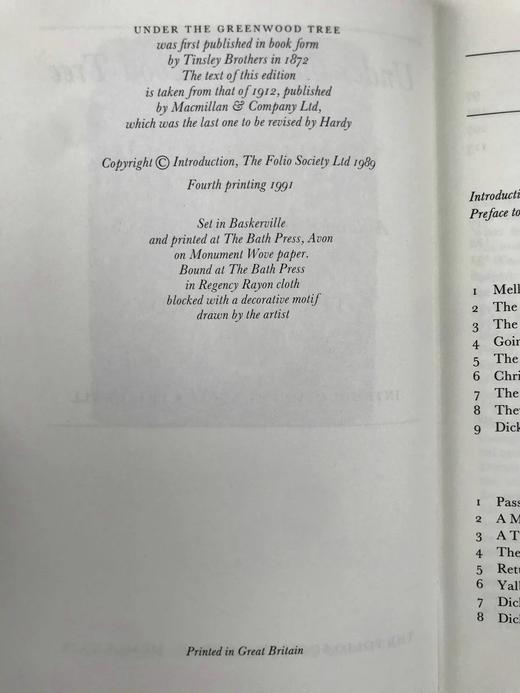 托马斯·哈代作品集（全6卷）（1991） 百余幅木版画插图 精装18开带书匣 商品图4