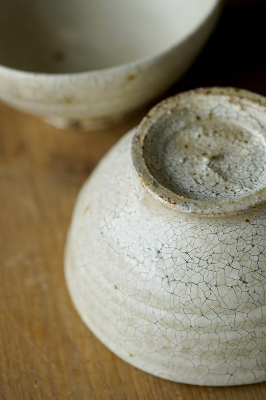 尾形笃63罅粉引｜中碗 商品图3