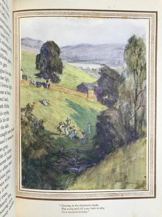 1913年 卢卡斯《宽广大道》 16幅彩色手工贴图 漆布精装16开 商品图11