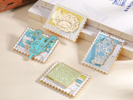 文物双层邮票冰箱贴 商品图5