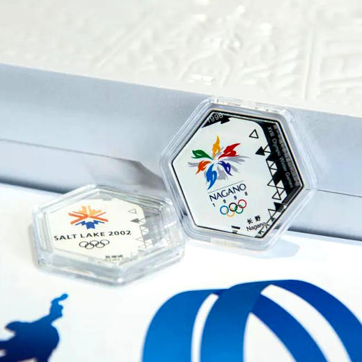 《五环荣耀》历届冬奥会会徽和吉祥物纪念银章  含纯银35克 商品图10