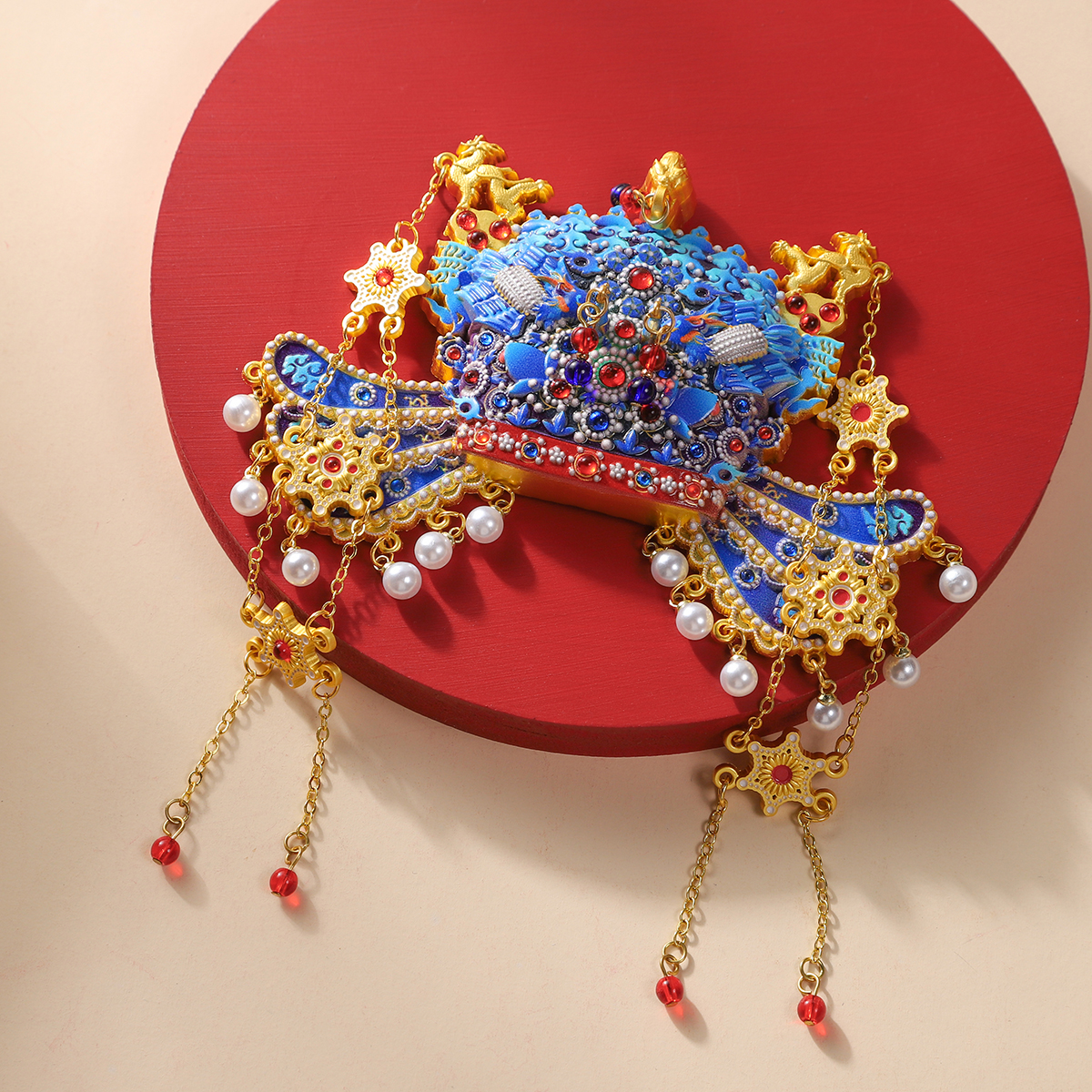 故宫凤冠文物金属冰箱贴（新包装）