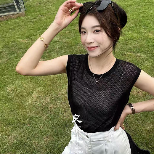 【不退不换】良木礼亚麻背心（25013） 商品图0