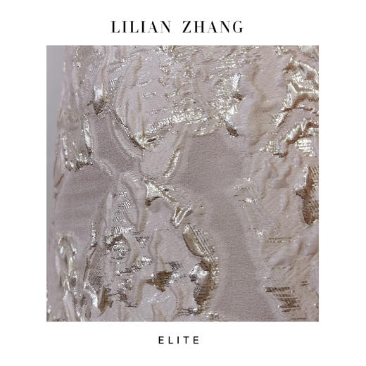 E“定制”——静奢风——风尚之选——— “粉韵花影”H型提花连衣裙 2501058 商品图2