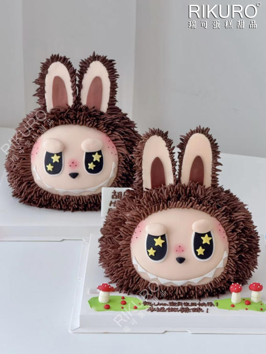 🔥超级网红labubu | 个性定制翻糖鲜果蛋糕 商品图0