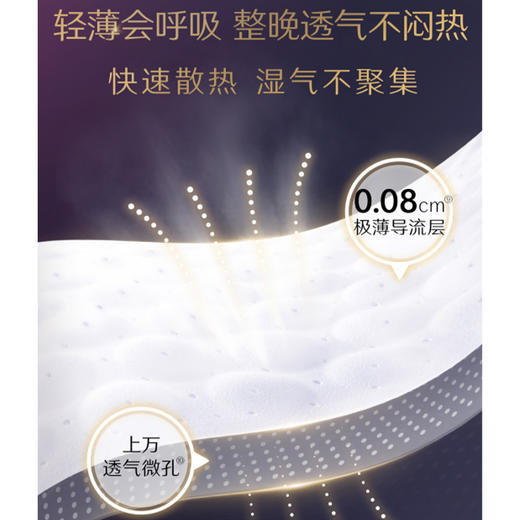 蜜境高洁丝蜜桃小姐夜安裤小包装L号2+1片卫生巾155511420 商品图3