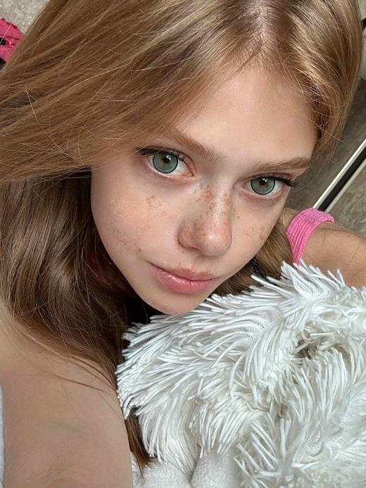 『日抛大直径』Ocean girl-洋娃娃蓝/洋娃娃灰/洋娃娃绿-14.4mm【日抛 0-800度 无525/575】 商品图5